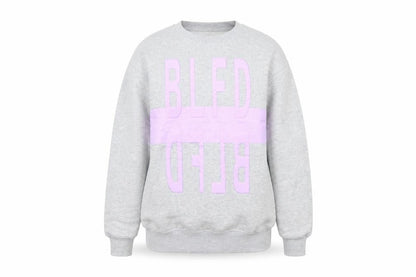 BLFD Womens Grey Cotton Pullover Sweatshirt Size 8 Pullover