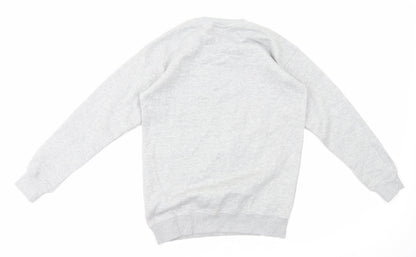 BLFD Womens Grey Cotton Pullover Sweatshirt Size 8 Pullover