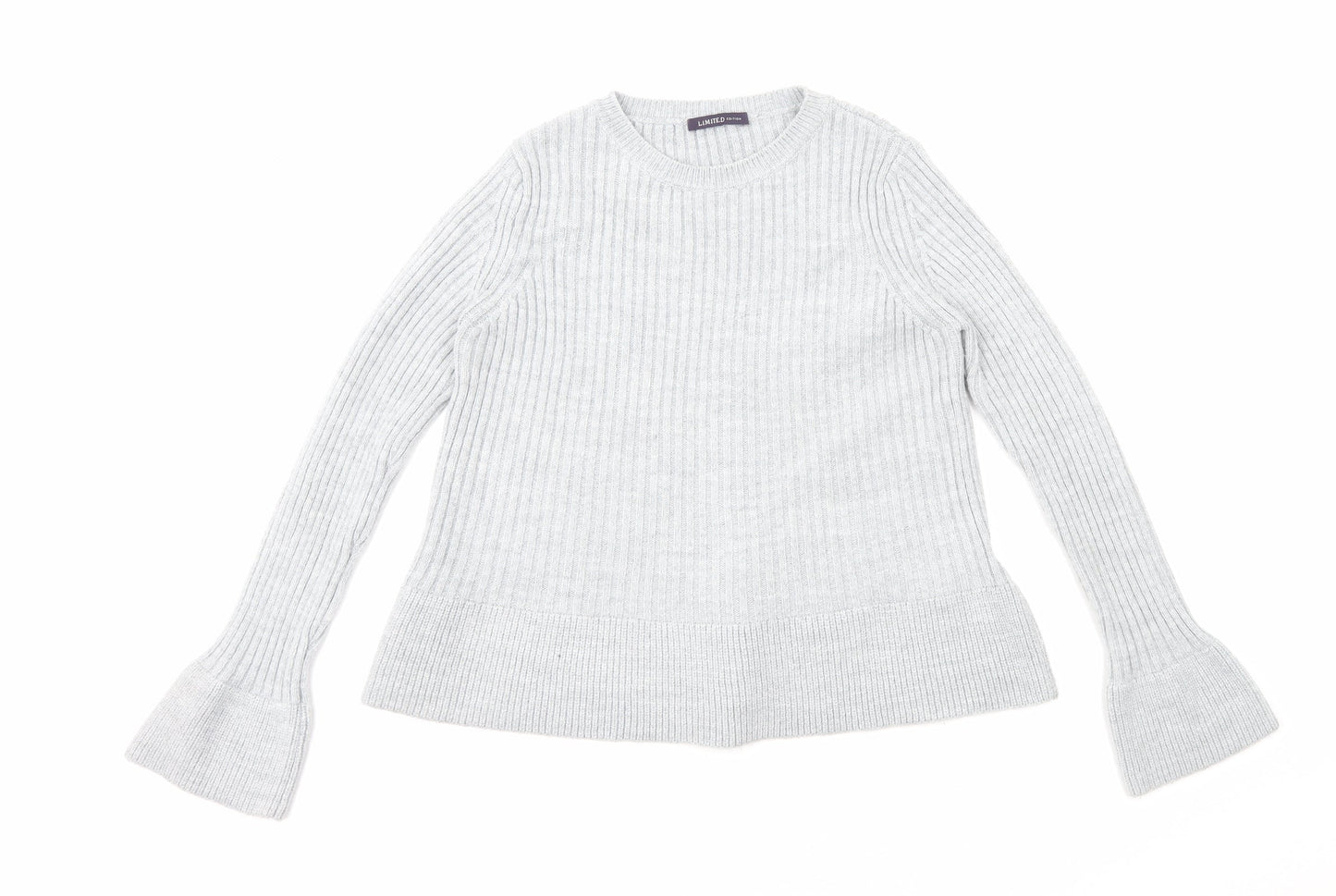 Womens UK Size 8 Marks and Spencer Grey Pullover Jumper