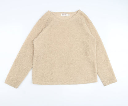 Womens UK Size 8 Louche Beige Pullover Jumper