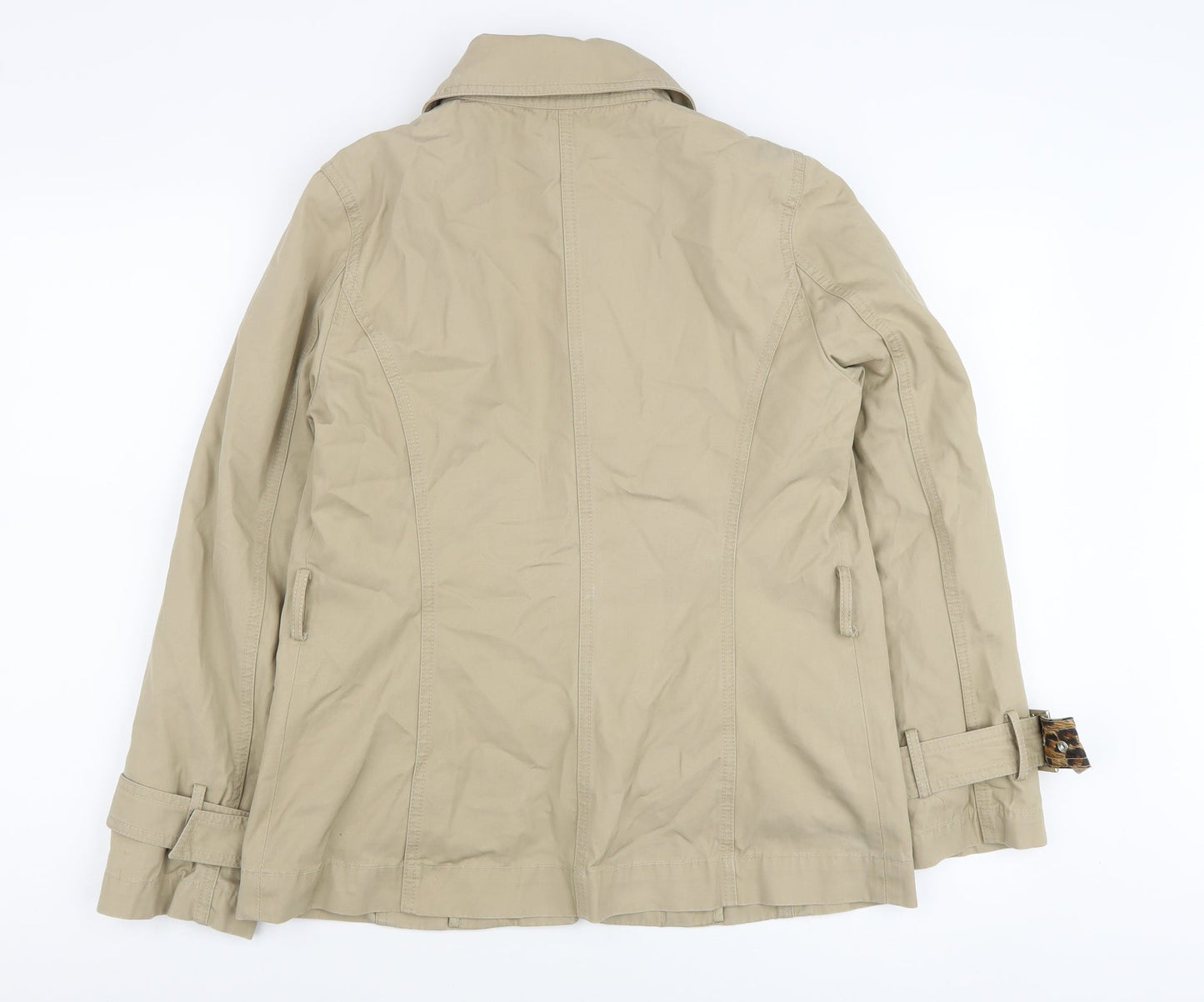 Bosch Womens Brown Jacket Size 38 Button