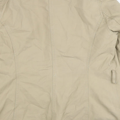 Bosch Womens Brown Jacket Size 38 Button