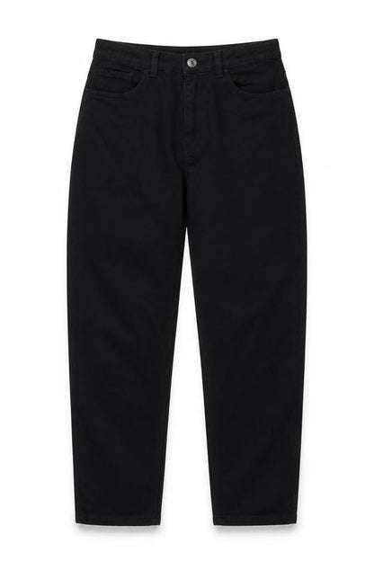 Womens UK Size 6 Missguided Regular Fit Mom Black Jeans