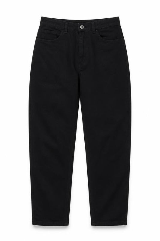 Womens UK Size 6 Missguided Regular Fit Mom Black Jeans