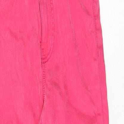 Womens UK Size 6 Marks and Spencer Regular Fit Straight Pink Jeans