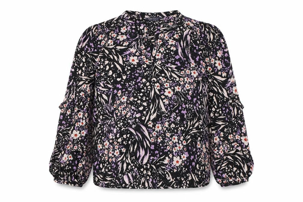 Womens UK Size 12 Marks and Spencer Black Basic Button-Up