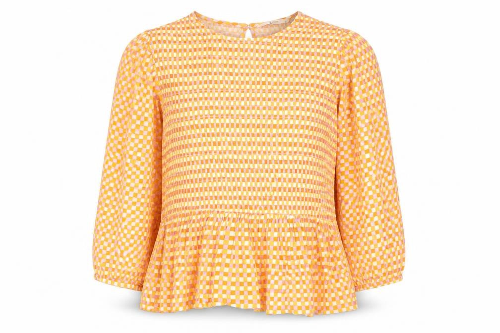 Womens UK Size 12 TU Orange Basic Blouse