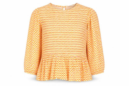 Womens UK Size 12 TU Orange Basic Blouse