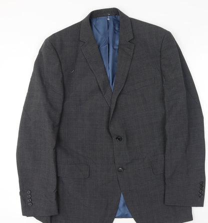 Mens UK Size M Marks and Spencer Regular Grey Suit Jacket