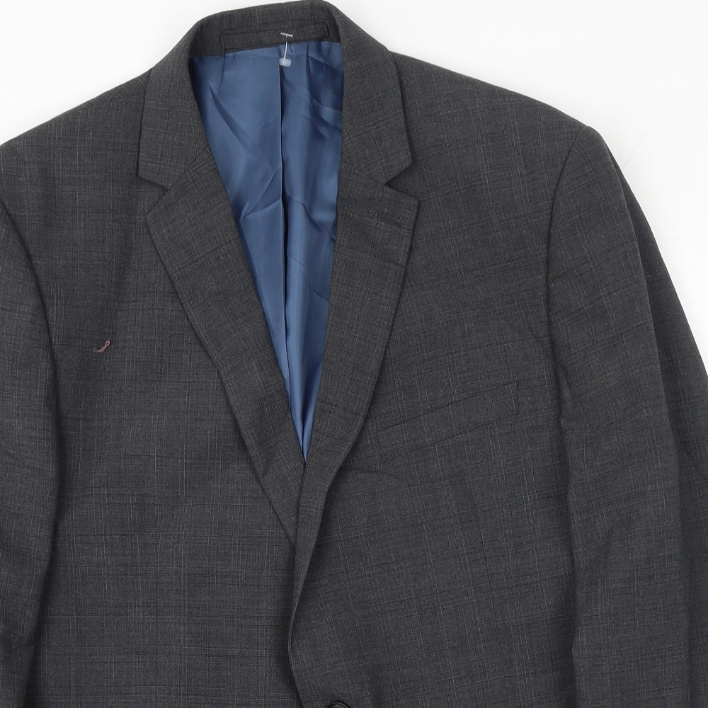 Mens UK Size M Marks and Spencer Regular Grey Suit Jacket