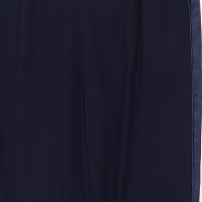 Womens UK Size 10 Topshop Regular Fit  Blue Trousers