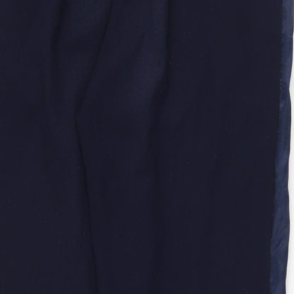 Womens UK Size 10 Topshop Regular Fit  Blue Trousers