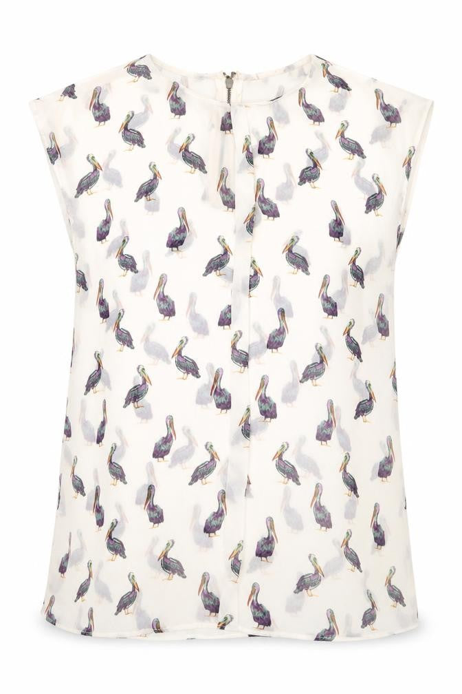 Womens UK Size XS Zara Beige Basic Blouse