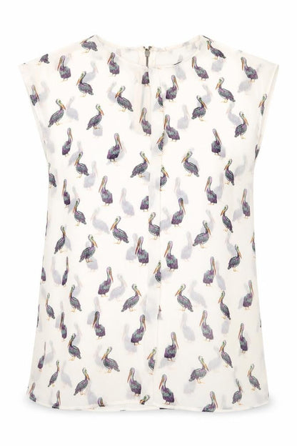 Womens UK Size XS Zara Beige Basic Blouse