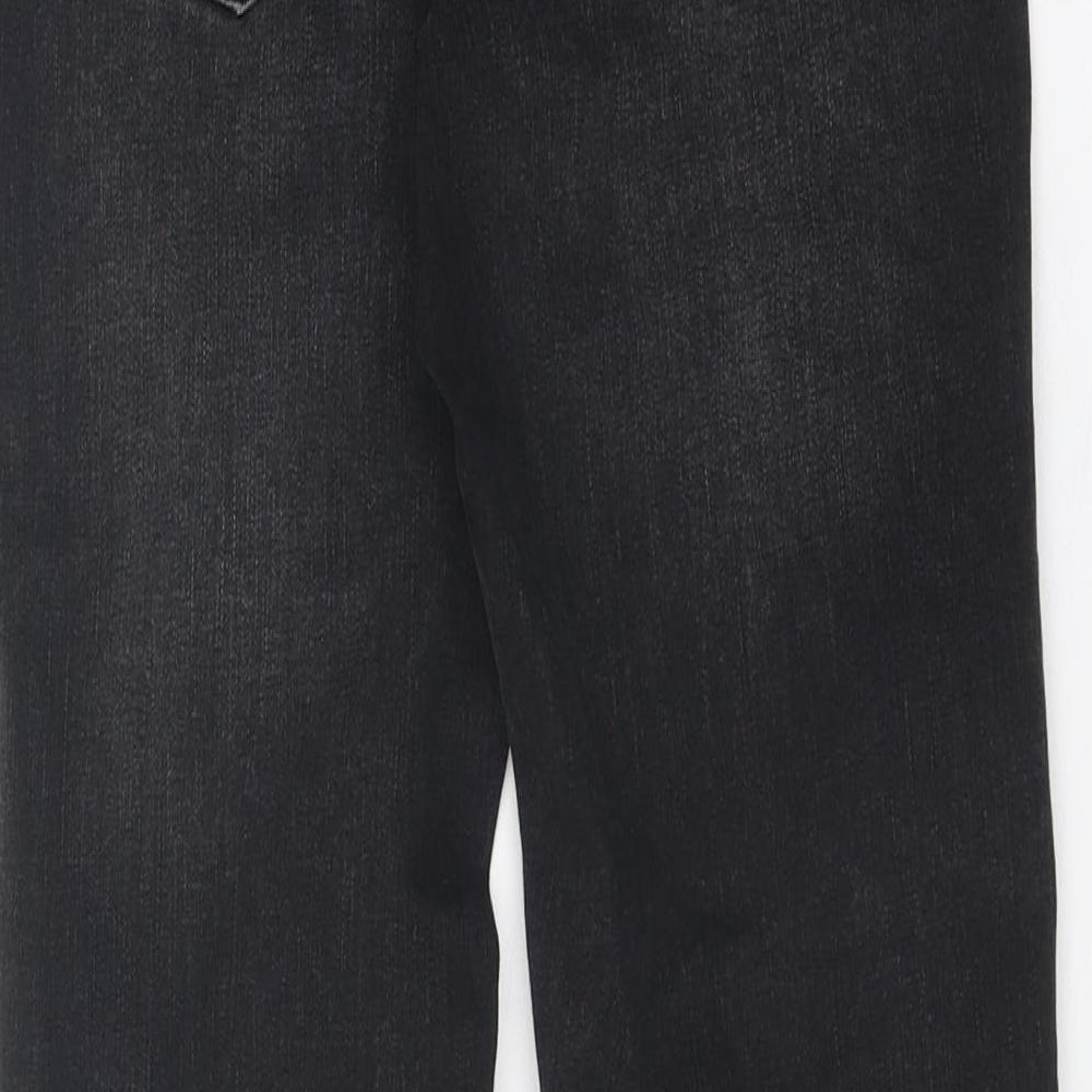 Womens UK Size 6 Stradivarius Regular Fit Skinny Black Jeans