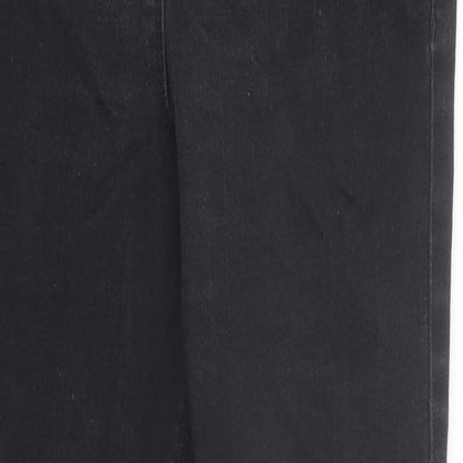 NEXT Womens Black Cotton Skinny Jeans Size 26 in L29 in Regular Zip