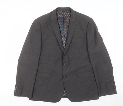 Mens UK Size 44 NEXT Regular Grey Suit Jacket
