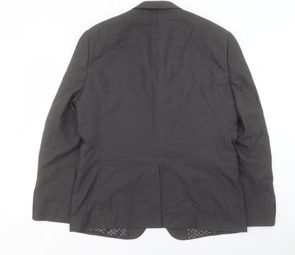 Mens UK Size 44 NEXT Regular Grey Suit Jacket