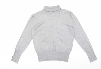 Womens UK Size 12 Wallis Grey Pullover Jumper