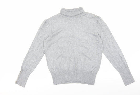 Womens UK Size 12 Wallis Grey Pullover Jumper