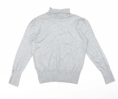 Womens UK Size 12 Wallis Grey Pullover Jumper