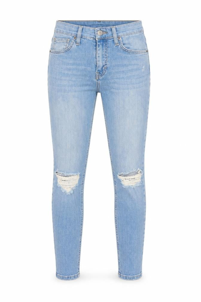 Womens UK Size 25 in Topshop Regular Fit Skinny Blue Jeans