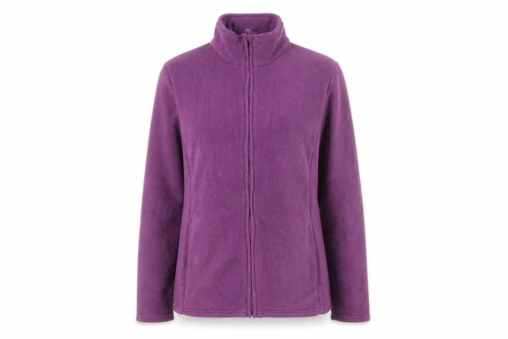 Marks & Spencer Womens Purple Jacket Size 8 Zip