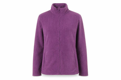 Marks & Spencer Womens Purple Jacket Size 8 Zip