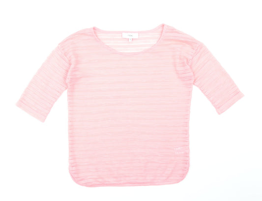 Womens UK Size 8 NEXT Pink Pullover Jumper