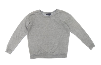 Atmoshphere Womens Grey Polyester Pullover Sweatshirt Size 10 Pullover