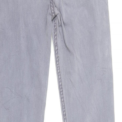 TU Girls Pink Cotton Straight Jeans Size 9 Months L24 in Regular Zip