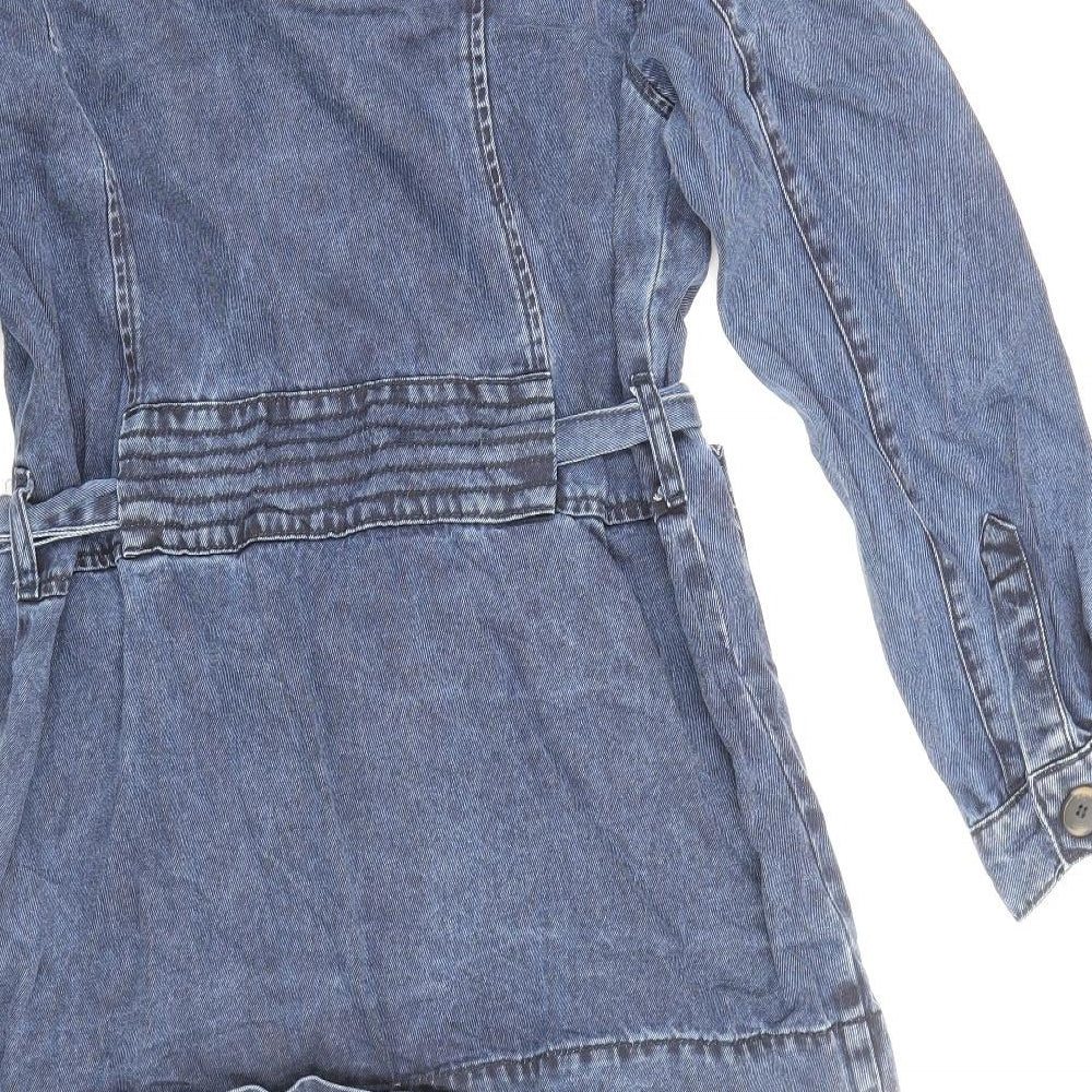 Womens UK Size 10 Marks and Spencer Blue Jacket
