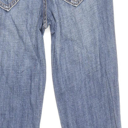 Womens UK Size 6 Marks and Spencer Regular Fit Skinny Blue Jeans