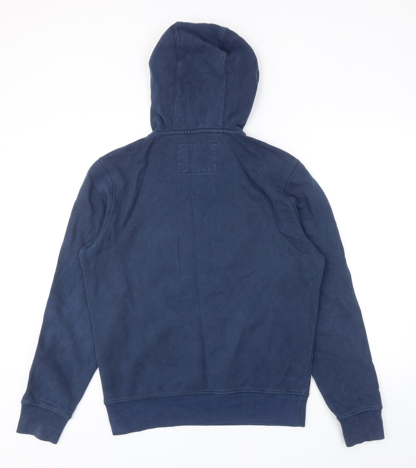 Mens UK Size S Napapijri Blue Pullover Hoodie