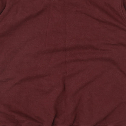 Mens UK Size M EWM Red Pullover Sweatshirt