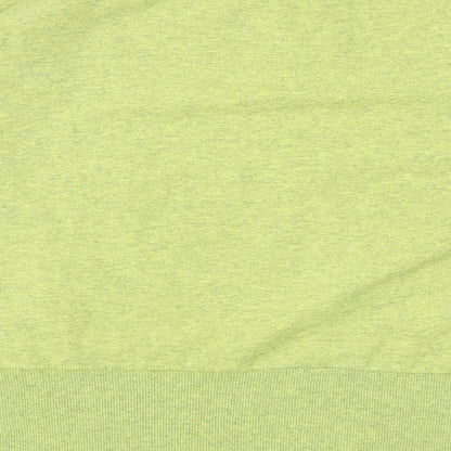 Topshop Womens Green Cotton Pullover Sweatshirt Size 8 Pullover