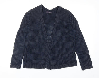 Womens UK Size M Marks and Spencer Blue Cardigan Jumper