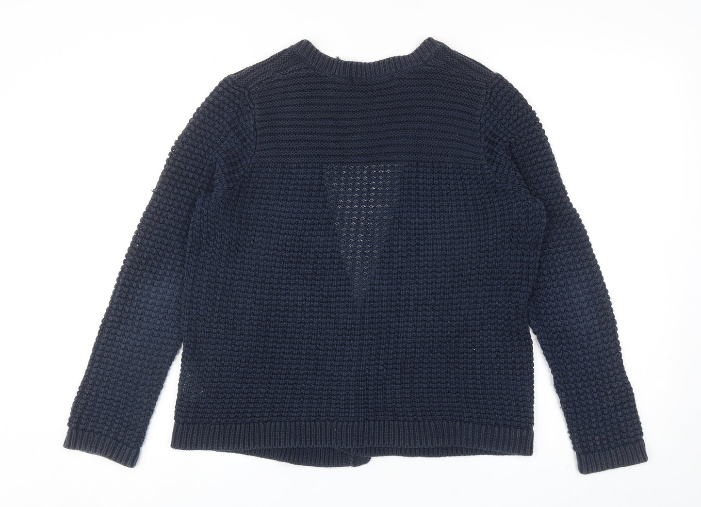 Womens UK Size M Marks and Spencer Blue Cardigan Jumper
