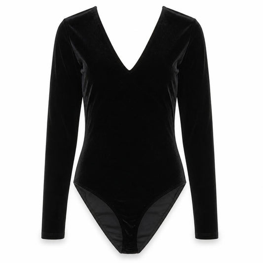 Womens UK Size 6 River Island One-Piece Black Bodysuit