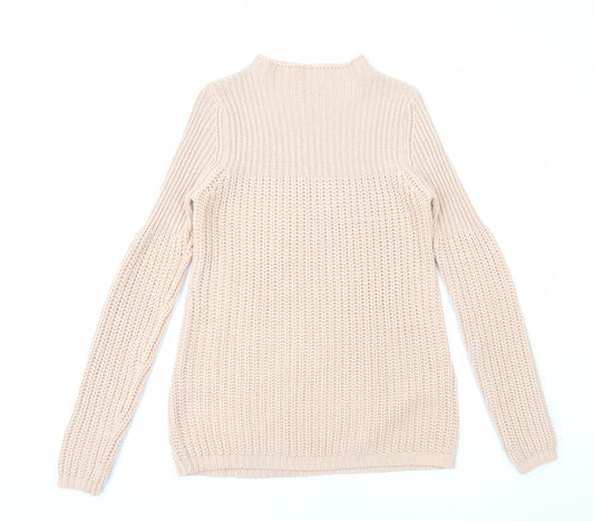 Womens UK Size 10 Fashion Union Pink Pullover Jumper