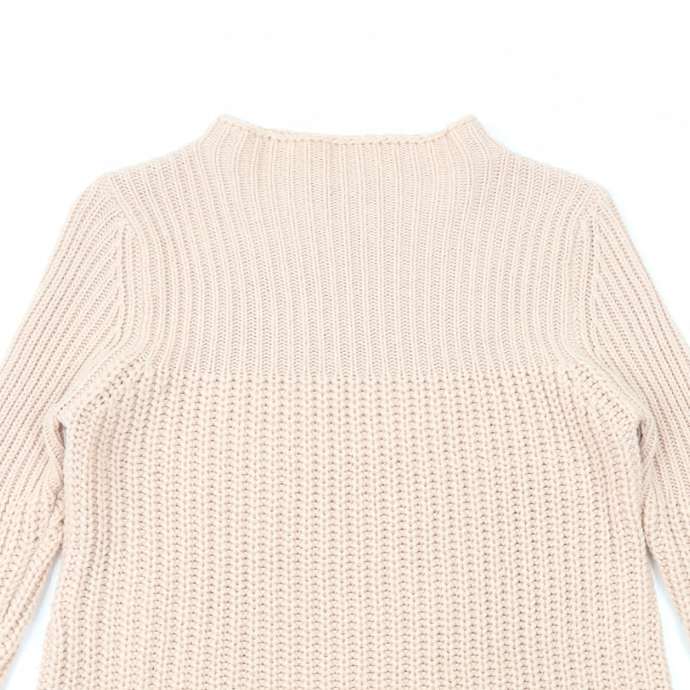 Womens UK Size 10 Fashion Union Pink Pullover Jumper