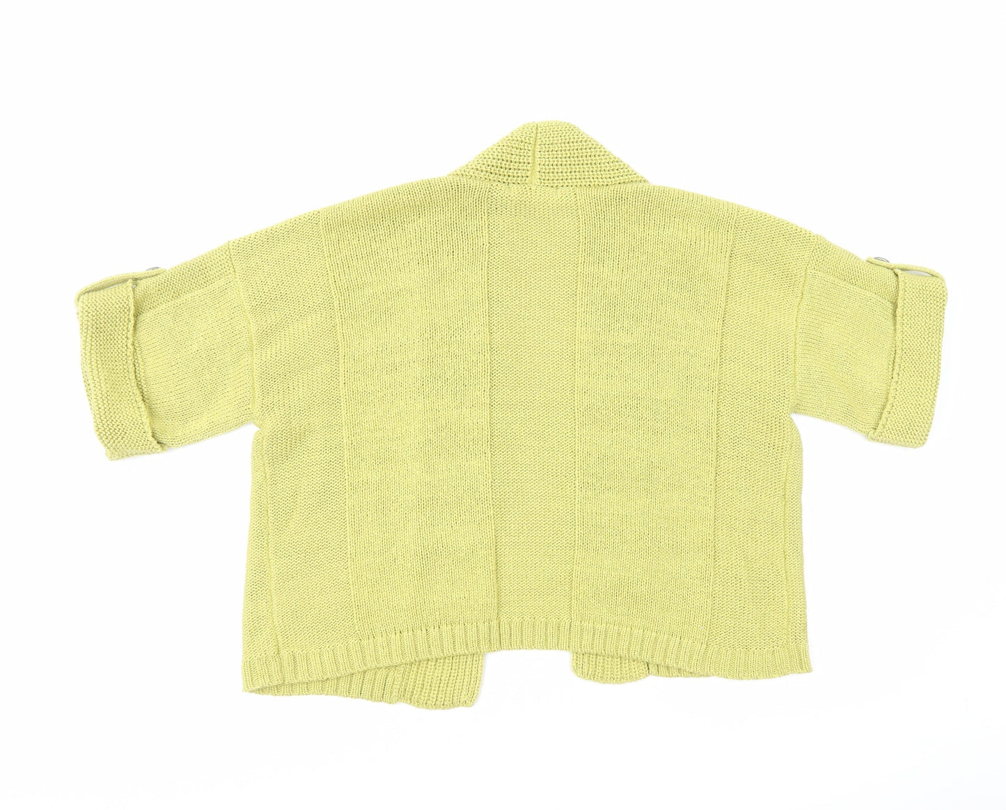 Womens UK Size 10 Marks and Spencer Green Cardigan Jumper