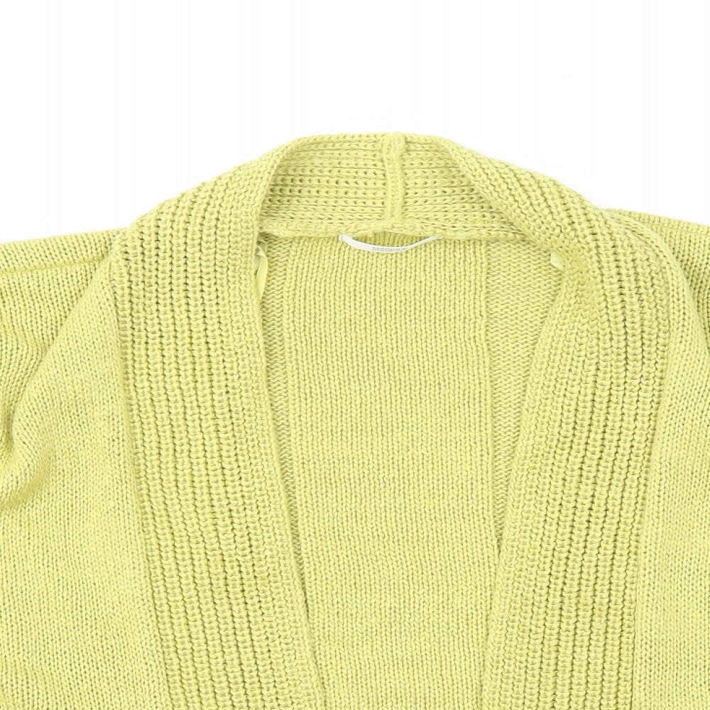 Womens UK Size 10 Marks and Spencer Green Cardigan Jumper