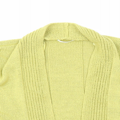 Womens UK Size 10 Marks and Spencer Green Cardigan Jumper