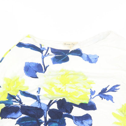Womens UK Size 12 Phase Eight White Basic Blouse