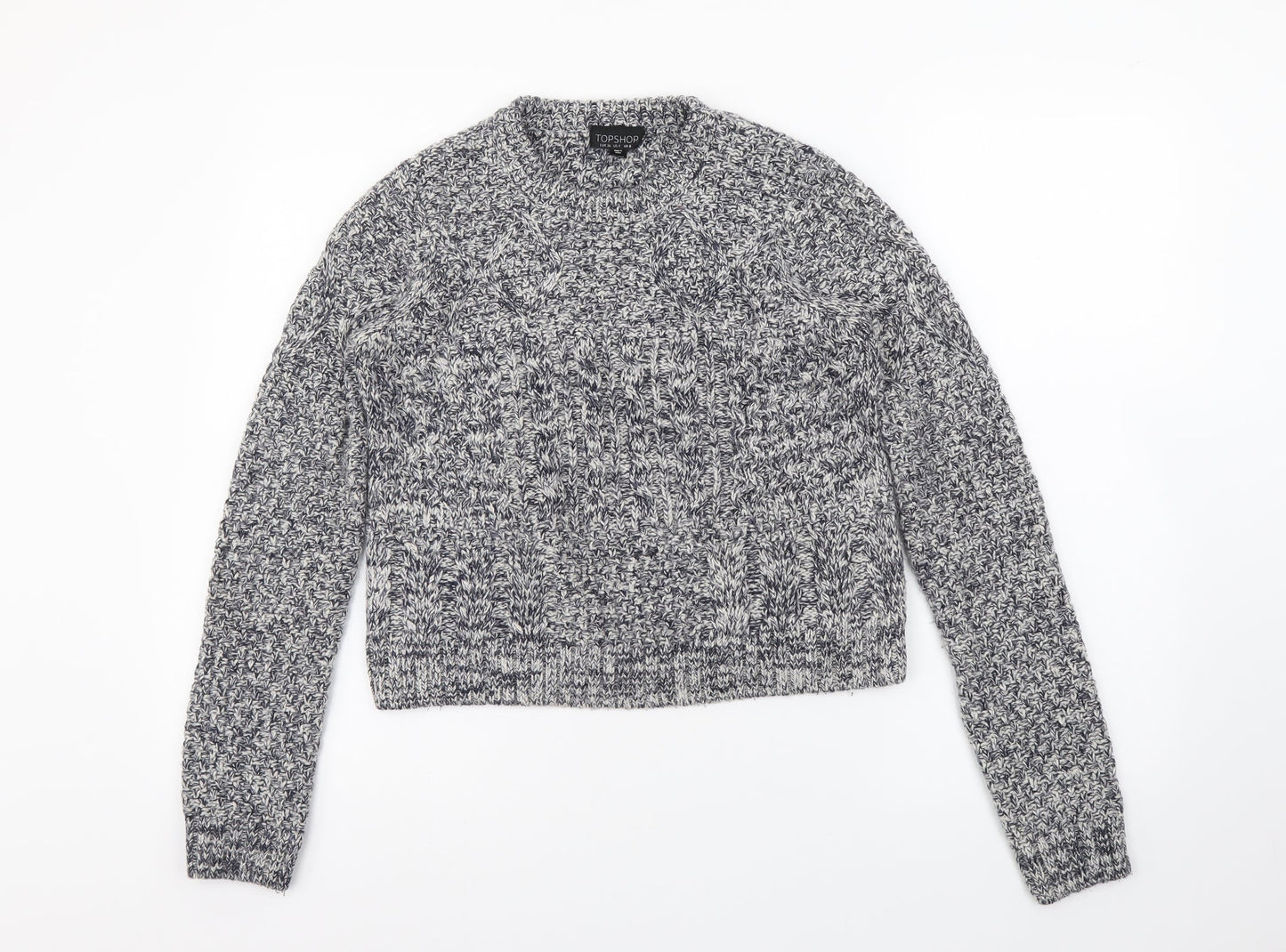 Womens UK Size 8 Topshop Multicoloured Pullover Jumper