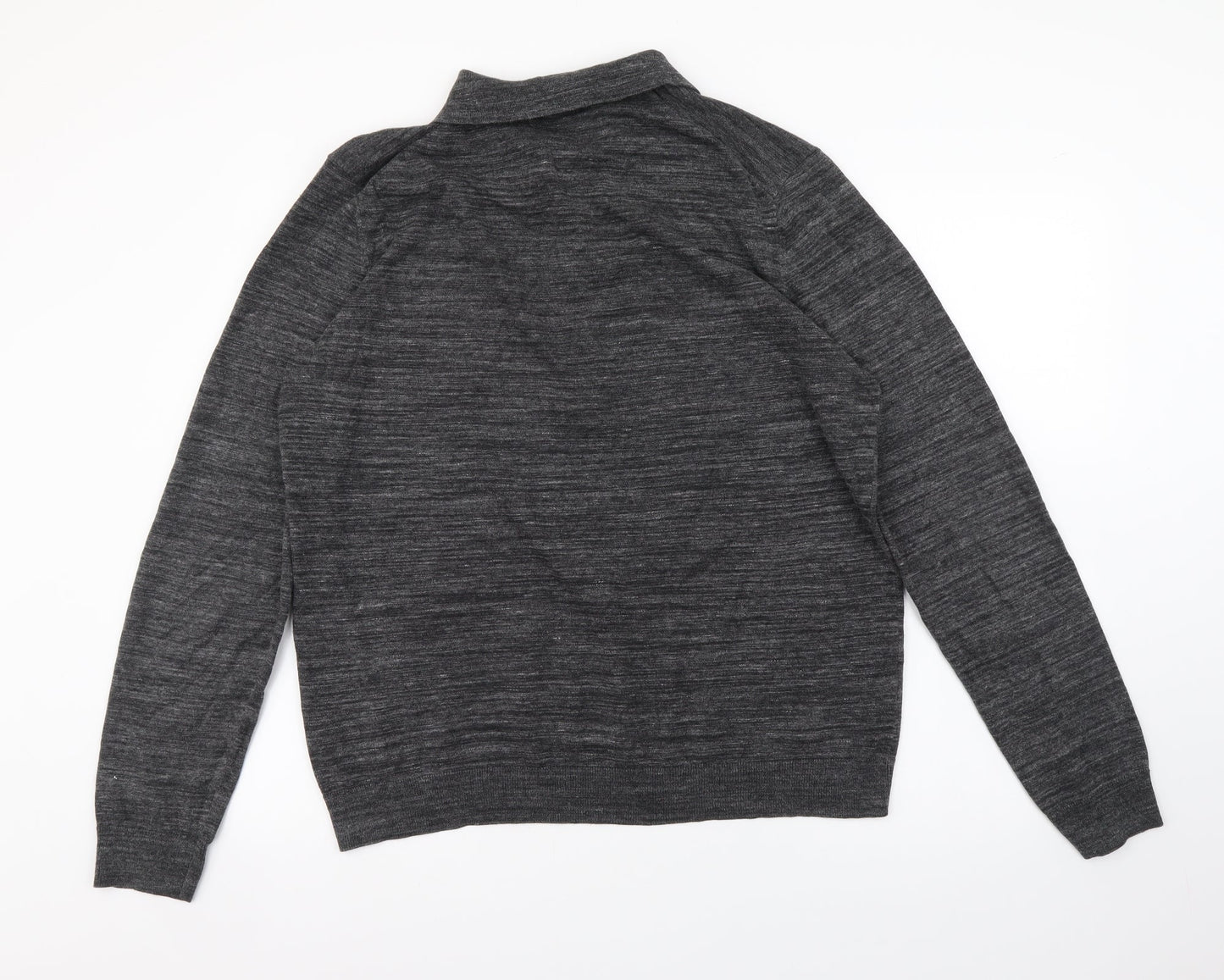 Womens UK Size L Marks and Spencer Grey Pullover Jumper