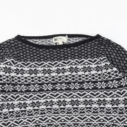 Womens UK Size 6 NEXT Black Pullover Jumper