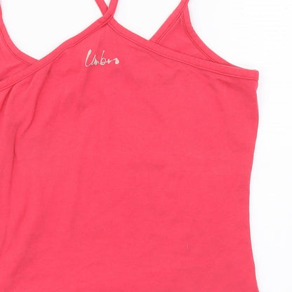 Womens UK Size 8 Umbro Pink Cropped Tank
