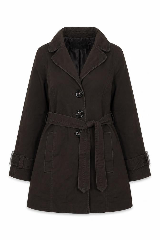 Womens UK Size L Zara Brown Jacket